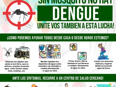 Comunicado sobre campaña contra el dengue