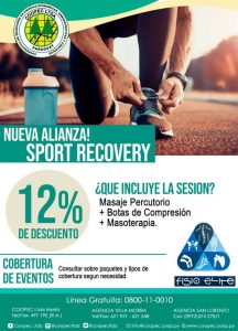 SPORT RECOVERY – ALIANZA COMERCIAL