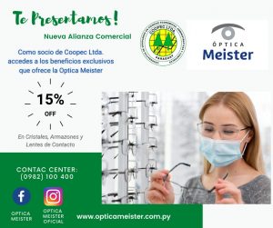 ÓPTICA MEISTER – ALIANZA COMERCIAL