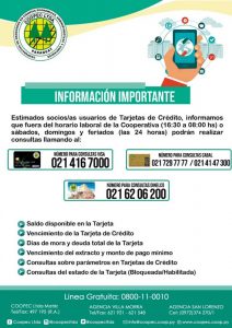 CONSULTAS SOBRE TARJETAS DE CRÉDITOS