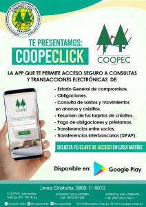 APP CoopeClick para autogestión