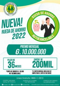 NUEVA RUEDA DE AHORRO