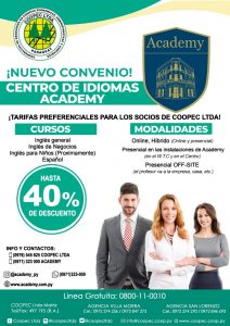 Convenio COOPEC LTDA – ACADEMY