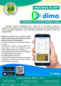 INFORMACIÓN IMPORTANTE para usuarios de tarjeta de Crédito CABAL
