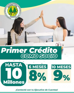 Promo: Primer Crédito / Nuevo Socio