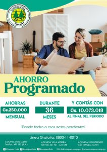 AHORRO PROGRAMADO 250.00