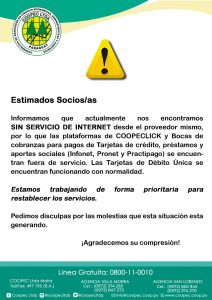 Noticia importante