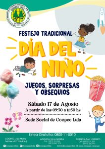 INVITACIÓN: FESTEJO TRADICIONAL POR EL DÍA DEL NIÑO
