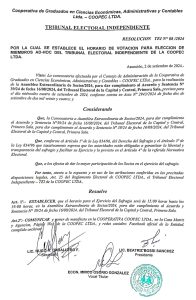 AVISO IMPORTANTE DEL T.E.I.